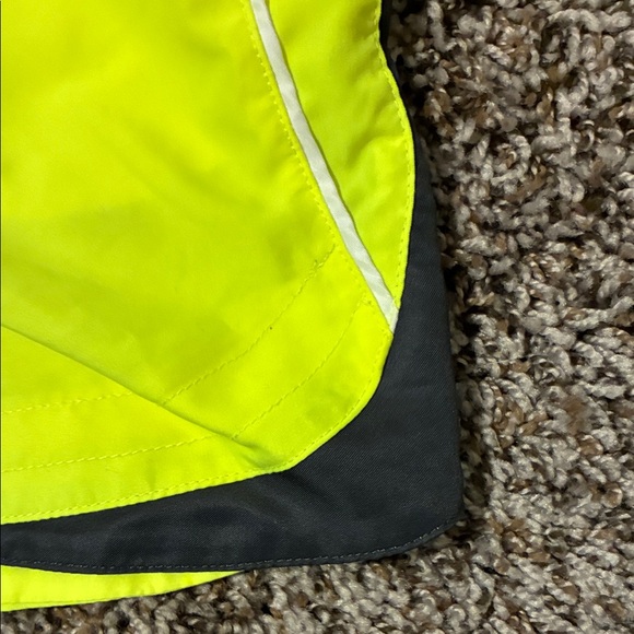 Women's Yellow Athletic Shorts - Picture 7 of 8